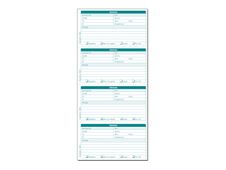 Exacompta - Carnet broché de messages téléphoniques - 50 dupli - 29,7 x 14,8 cm