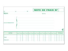 Exacompta - Manifold Carnet de notes de frais - 50 dupli - A4