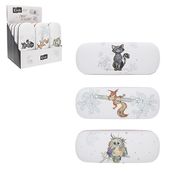 Kiub - Boite a lunettes rigide classique kook chat noir ecureuil bebe chouette