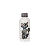 Kiub - Bouteille isotherme chat noir 400ml - Collection kooks