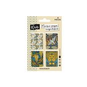 Kiub - Marque pages 8x3x0,2 dybdahl - Art deco magnet