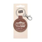 Kiub - Porte cle rond auto - Collection road trip