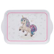 Kiub - Plateau licorne 20,8x14 - Collection kooks melamine