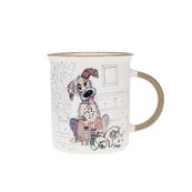 Kiub - Mug bol tasse 320 ml kooks chien porcelaine blanc