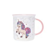Kiub - Mug timbale droit licorne 360ml - Collection kooks porcelaine