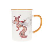 Kiub - Mug bol tasse 360 ml kooks ecureuil porcelaine blanc