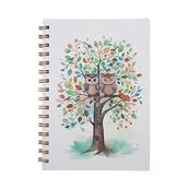 Kiub - Repertoire a5 / calendrier perpetuel a spirale portfolio arbre