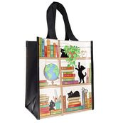 Kiub - Sac cabas en plastique recycle bug art chatons bibli