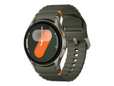 Samsung Galaxy Watch7 - 40 mm - montre intelligente avec bande sport - caoutchouc - taille du bracelet : S/M - affichage 1.3" - 32 Go - NFC, Wi-Fi, Bluetooth - 28.9 g - vert