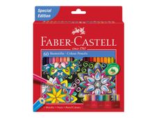 Faber-Castell CASTLE Special Edition - Crayon de couleur - couleurs brillantes assorties (pack de 60)
