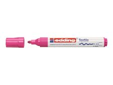 edding 4500 textile - Marqueur - pour textile - violet fluorescent - encre pigmentée à base d'eau - 2-3 mm