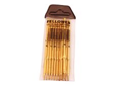 Fellowes - Pack de 12 recharges pour stylo sur socle - noir