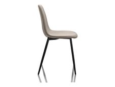 Burocean Chiara - Chaise - visiteur - polyester - gris clair