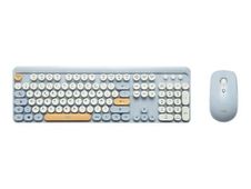 WE POP - Ensemble clavier et souris sans fil - bleu