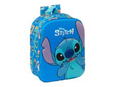 SAFTA - Mochila - red daycare pocket - Stitch
