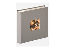 Walther design Fun - Album photo - 200 x 4x6 po (10x15 cm) - gris