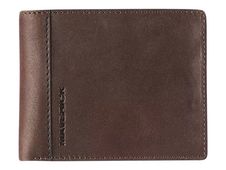 Maverick brown - Portefeuille - protection RFID - cuir de vachette pleine fleur tanné végétal - brun
