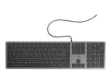 Mobility Lab Design Touch - Clavier filaire - AZERTY - gris