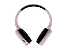 T'nB SINGLE 2 - Auriculares con diadema con micro - tamaño completo - Bluetooth - inalámbrico - conector de 3,5 mm - rosa