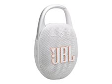 JBL Clip 5 - Mini enceinte - Bluetooth - blanc