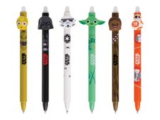 CoolPack Star Wars - Stylo effacable - non permanent - bleu - 0.5 mm - rétractable - avec gomme