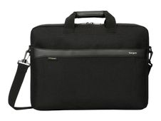 Targus GeoLite EcoSmart Slim Brief - Sacoche pour ordinateur portable - 15" - 16" - noir