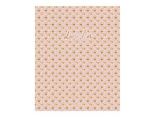 Oberthur Versailles - Livre d'or - 220 x 270 mm - 100 feuilles / 200 pages - papier ivoire - uni - couverture rose - synthétique