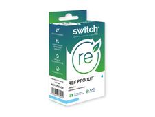Switch RE - 24 ml - cián - compatible - caja para colgar - refabricado - cartucho de tinta (alternativa para: HP F6U16AE)