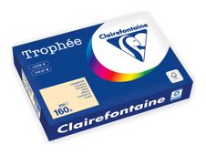 Clairefontaine Trophée - Papier - chamois - A4 (210 x 297 mm) - 160 g/m² - Ramette de 250 feuilles 