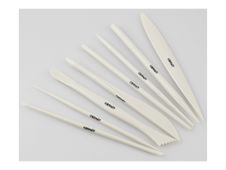 Cernit - Ensemble d'outil de modelage - 8 pièces - blanc - plastique