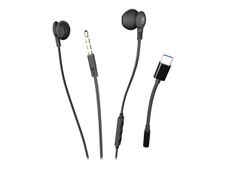 Ryght SALTO - Écouteurs filaire avec micro - intra-auriculaire - noir