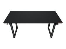 Bureau  Cougar E-GRAV 160 - Bureau gaming assis/debout - réglage électrique - L160 cm - noir