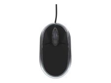 T'nB CLICKY - Ratón - ultra compact - 3 botones - cableado - USB-A - negro
