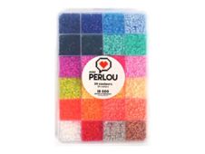 PERLOU - Perles de bijoux - 18000 pièces - mini - 2 mm diameter - variée