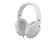 T'nB C SOUND - Auriculares con diadema con micro - tamaño completo - cableado - conector de 3,5 mm, USB-C - blanco