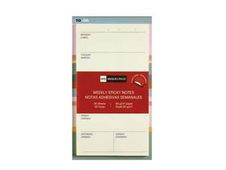 Miquelrius - Weekly sticky notes - 80 x 145 mm - 30 páginas - marfil
