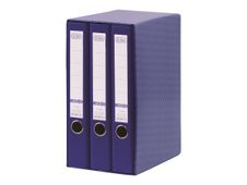 ELBA MÓDULOS RADO TOP - Archivaor de anillas - ancho de la espina: 80 mm - para A4 - capacidad: 570 hojas - azul (paquete de 3)