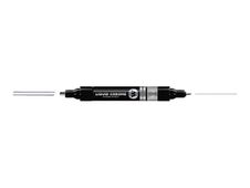 MOLOTOW LIQUID CHROME - Marqueur de chrome liquide  double pointe - 4 mm / 1.5 mm