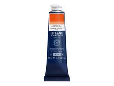 Lefranc Bourgeois - Peinture à l'huile - teinte orange de cadmium - semi-opaque - fine - 40 ml