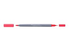 Faber-Castell GOLDFABER Aqua - Combinaison de pinceau et de crayon fin - brillant red