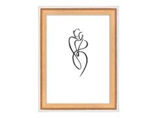 Walther Silhouette - Cadre photo - Conçu pour : 2 x 4 x 6 pouces (10 x 15 cm) - bois, MDF - rectangulaire