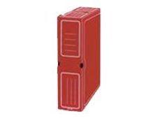 Grafoplas - Archivo de caja - para Folio - rojo
