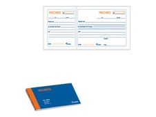 Dohe - Libro de recibos - 100 hojas - 1/3 A4 - apaisado