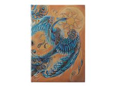 Journal  -  12 x 18 cm  - 144 pages - skybird  - orange - Paperblanks