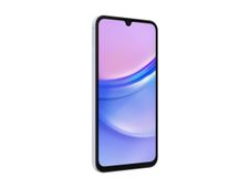 Samsung Galaxy A15 - Smartphone - 4G - 4128 Go - microSD slot - écran OEL - 6.5" - 2340 x 1080 pixels (90 Hz) - 3 x caméras arrière 50 MP, 5 MP, 2 MP - front camera 13 MP - bleu clair