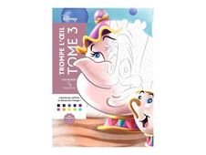 Coloriages mystères Disney - Trompe l'oeil Tome 3 