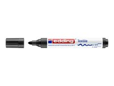 edding textile 4500 - Ensemble de marqueurs - permanent - couleurs froides assorties - encre pigmentée à base d'eau - 2-3 mm (pack de 5)