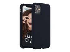 JAYM CLASSIC - Coque de protection pour téléphone portable - microfibre - compatibilité avec MagSafe - silicone de qualité supérieure - bleu - pour Apple iPhone 12, 12 Pro