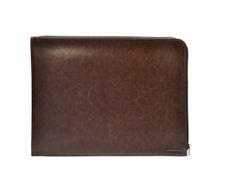 Office Box Dynamic Classic - Carpeta con cremallera para documentos - A4 - para documentos - para 340 x 260 mm - marrón