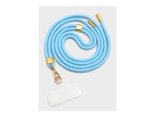 Casyx - Corde pour housse de protection pour téléphone portable - universel - bleu givre